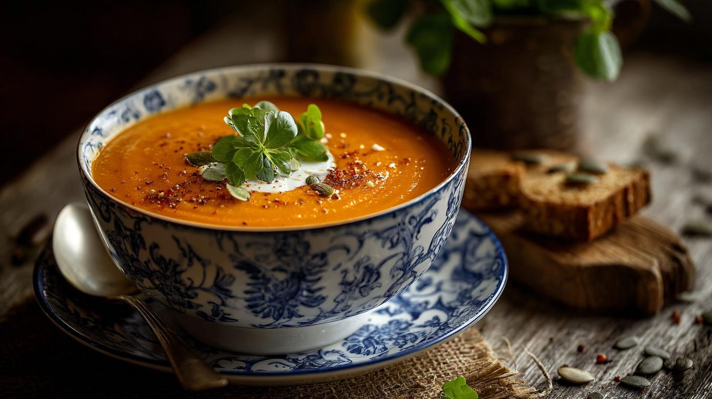 Mrkvová polévka s jablkem a zázvorem jako hřejivý zázrak 9 Mrkvová polévka s jablkem a zázvorem jako hřejivý zázrak