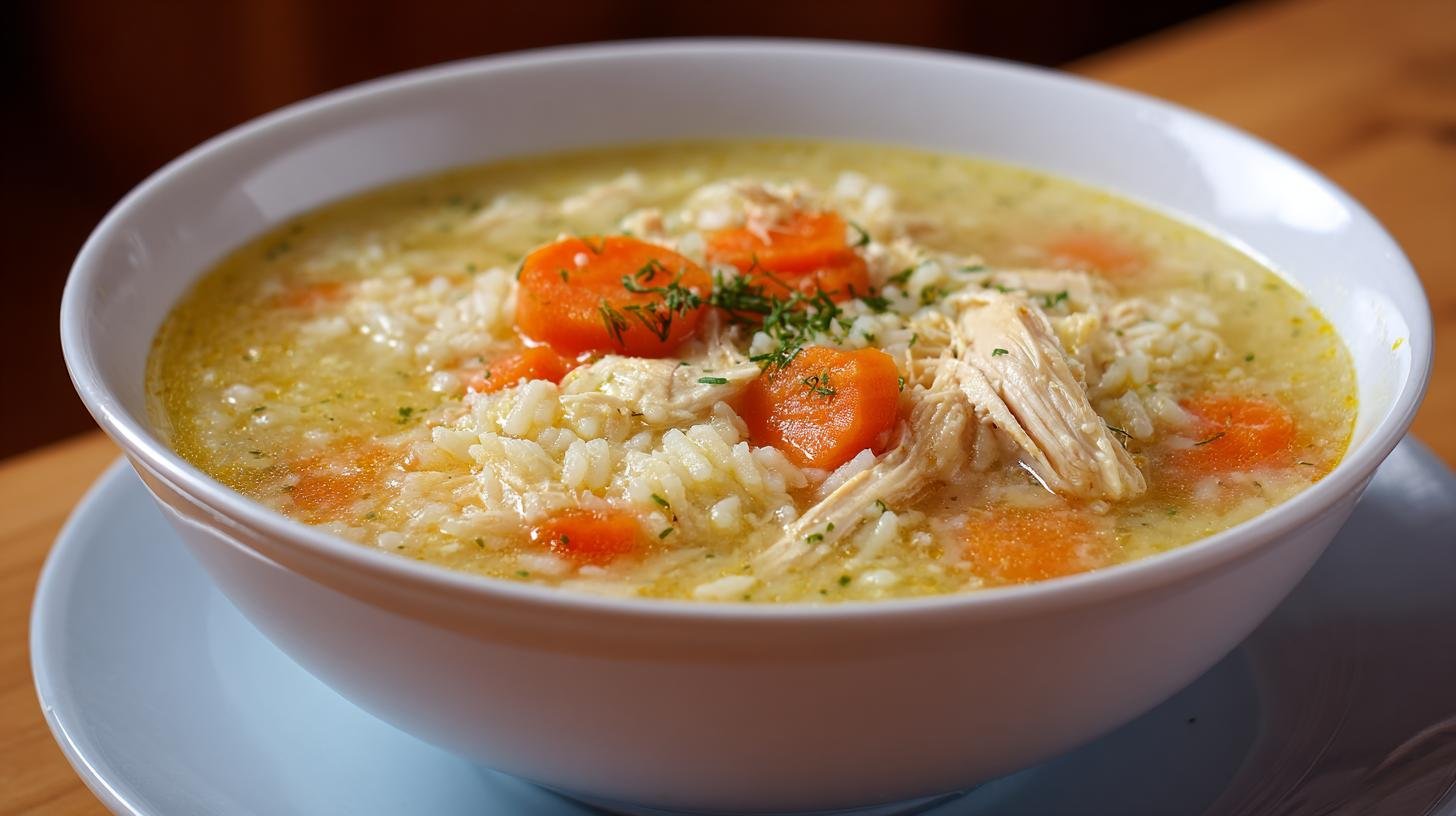 Kuřecí polévka s mrkví a rýží jako jistota domácí chuti. Rychlý postup a tipy na úsporu času