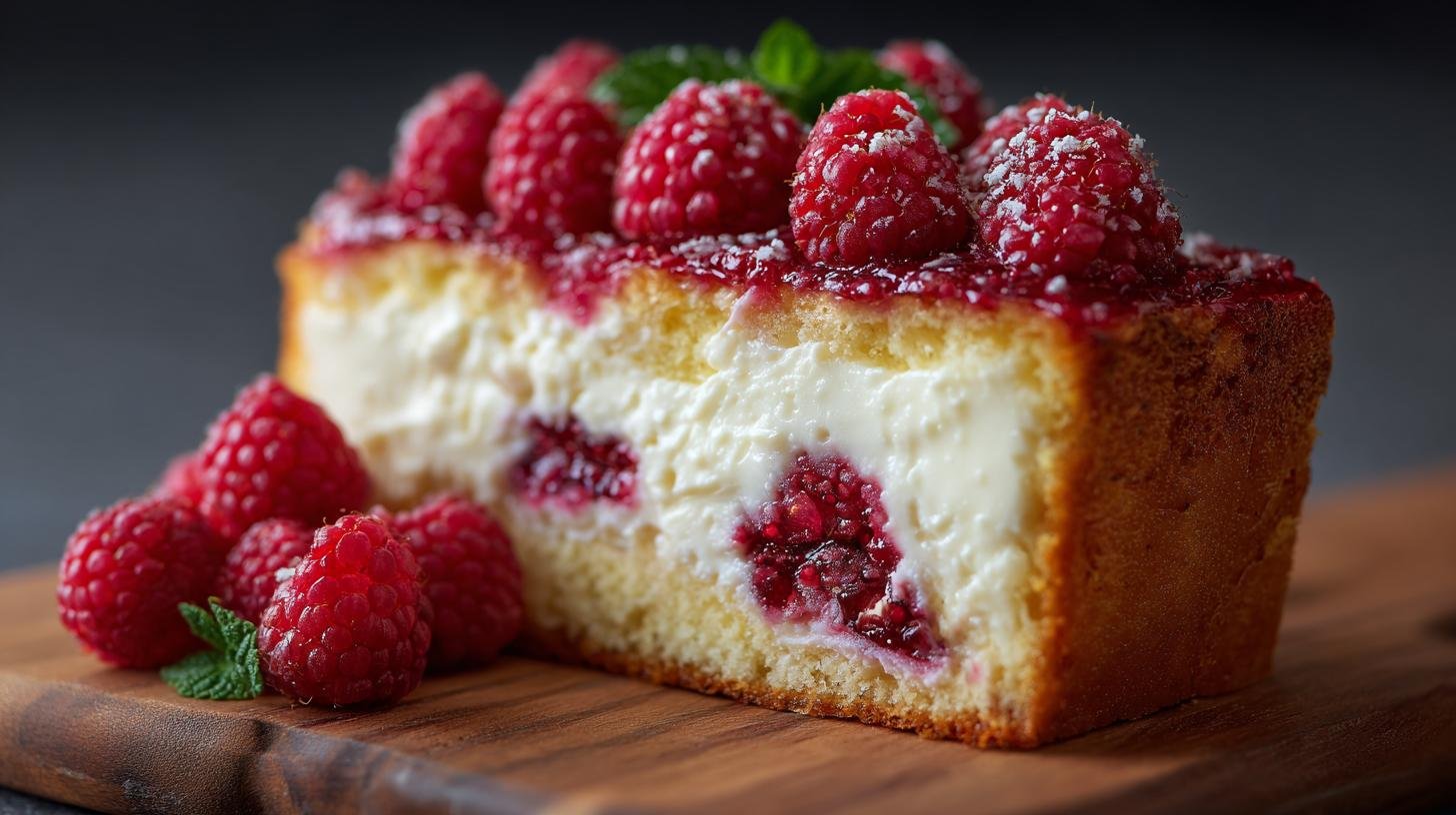 Jogurtový dort s malinami, želatinou a medovým korpusem. Proč ho zkusit