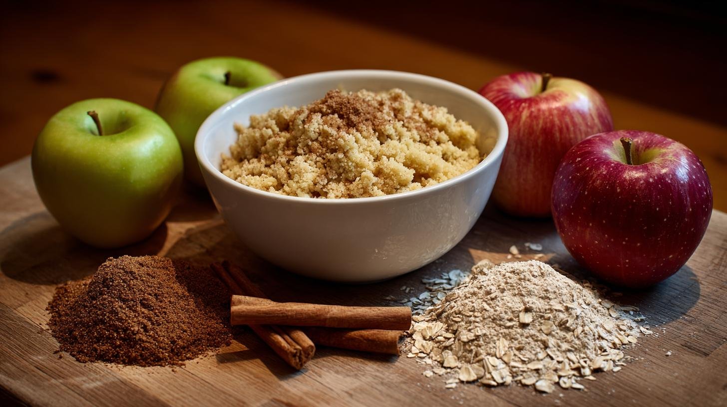 Jablečný crumble: jablka, skořice a ovesné vločky pro jednoduchý dezert. Tipy, které dělají rozdíl
