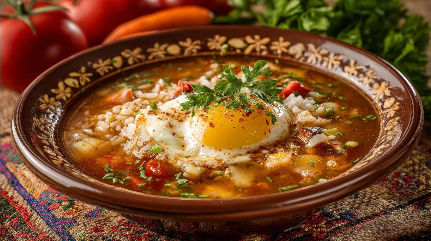 Zeleninová polévka s rýží a vejcem – klasika, která zasytí. Postup krok za krokem