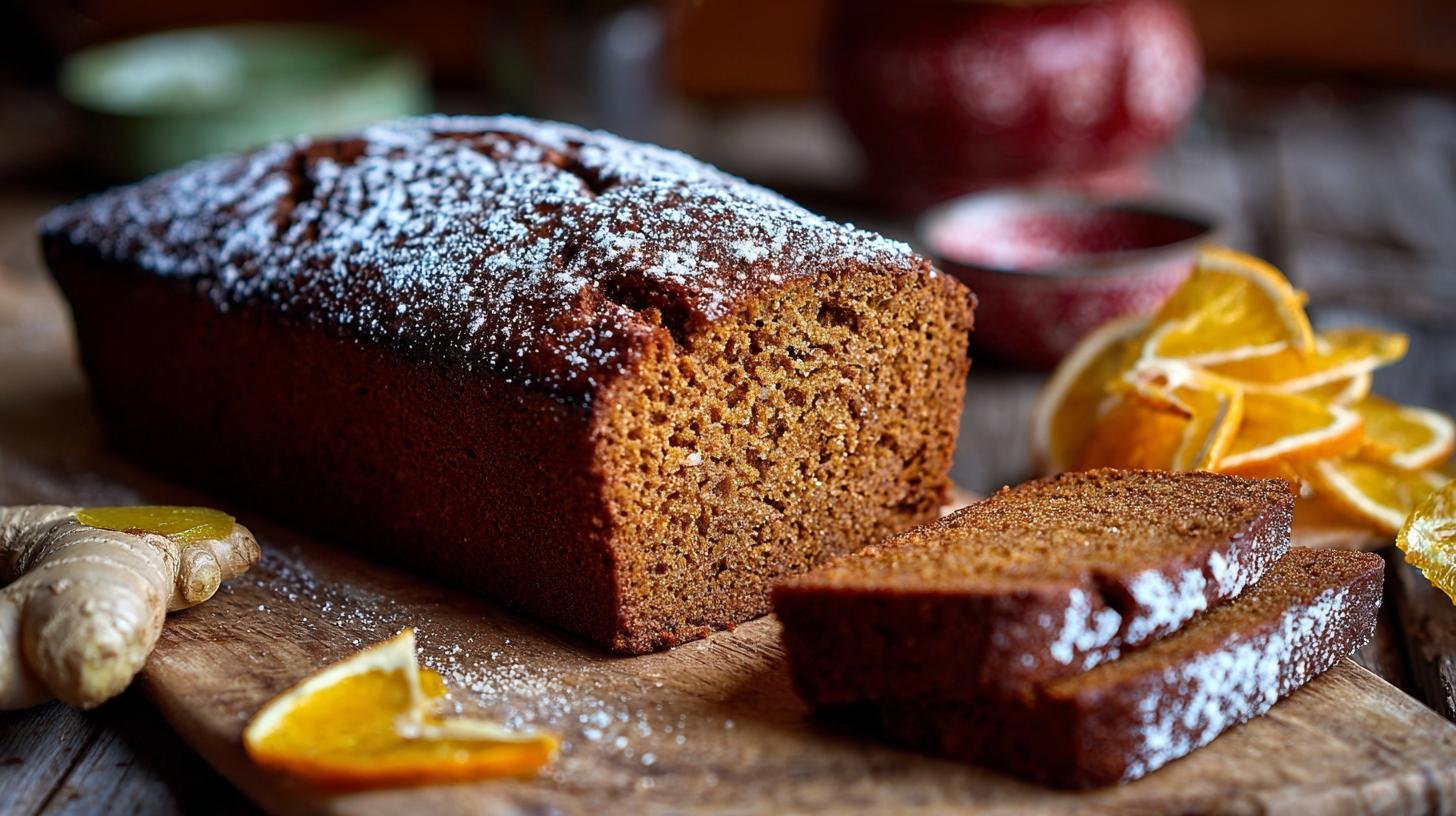 Perníkový chlebíček s medem, zázvorem a pomerančem. Postup a tajný tip