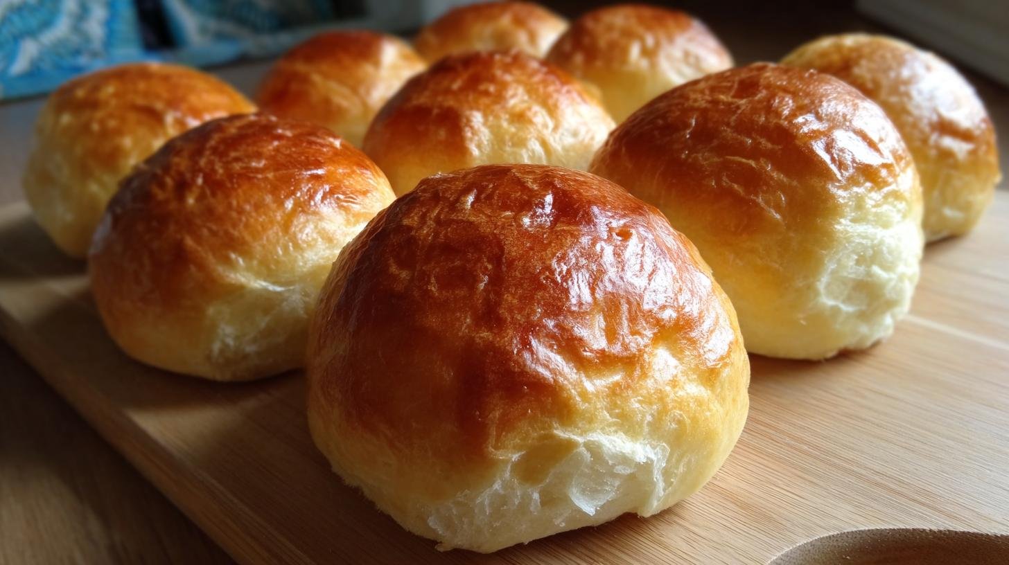 Měkké housky z mouky, kefíru a másla správným postupem. Správný postup krok za krokem