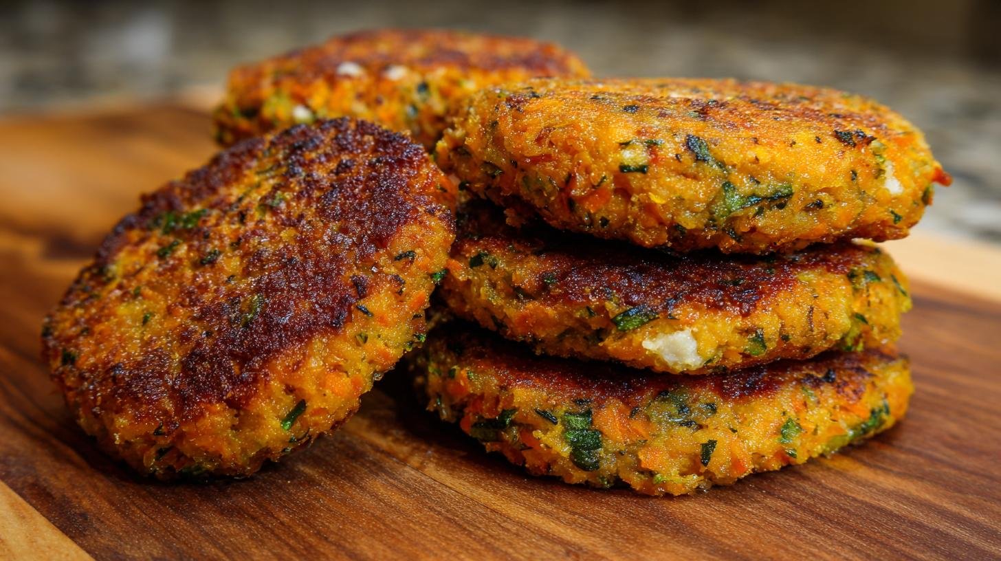 Zeleninové placičky z mrkve a cukety, které vždy drží tvar 5 Zeleninové placičky z mrkve a cukety, které vždy drží tvar