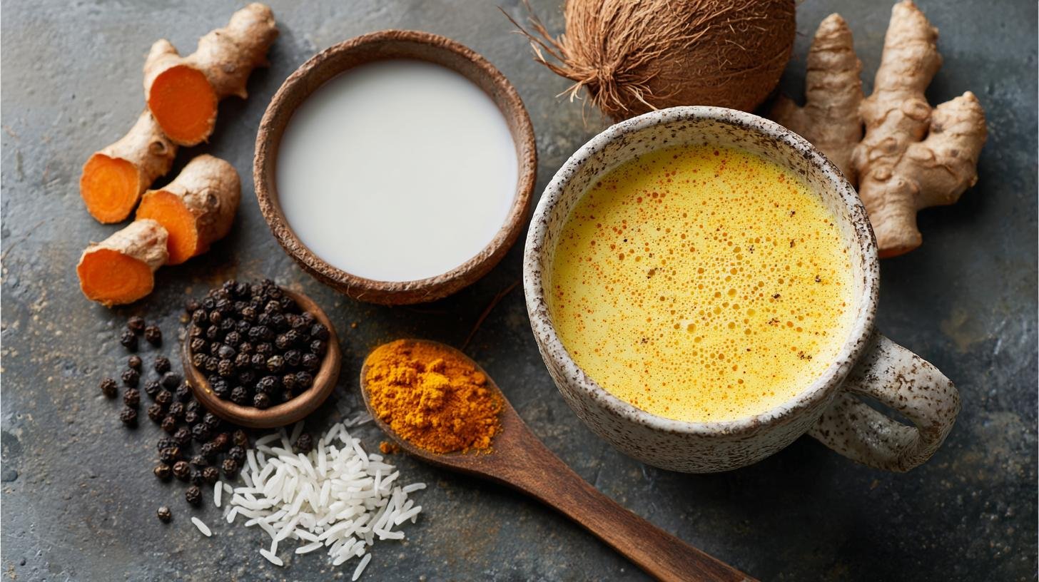 Snížení zánětu: kurkuma, černý pepř, kokosové mléko v receptu. Jak to funguje