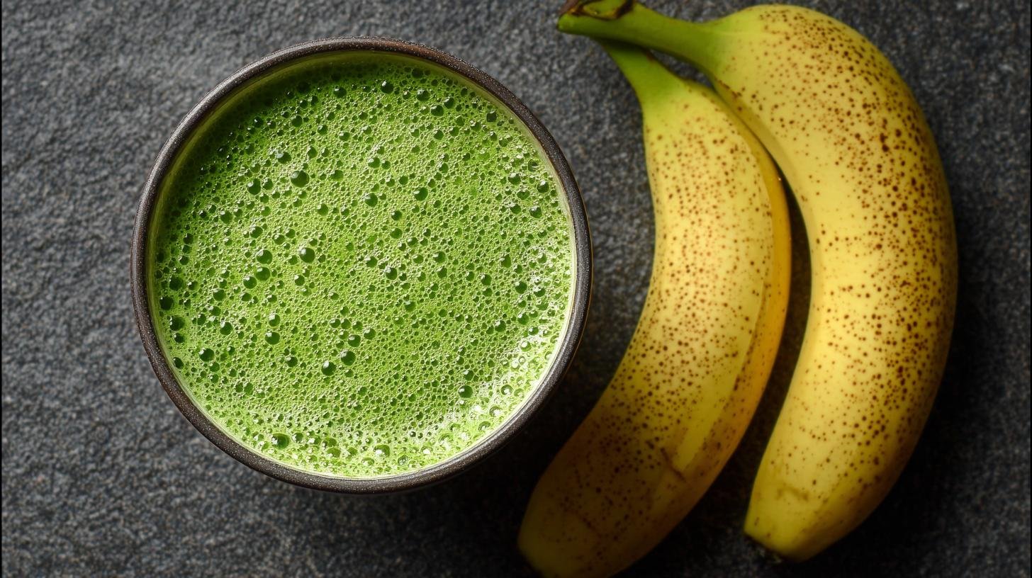 Smoothie z banánu a špenátu – rychlá dávka vitaminů