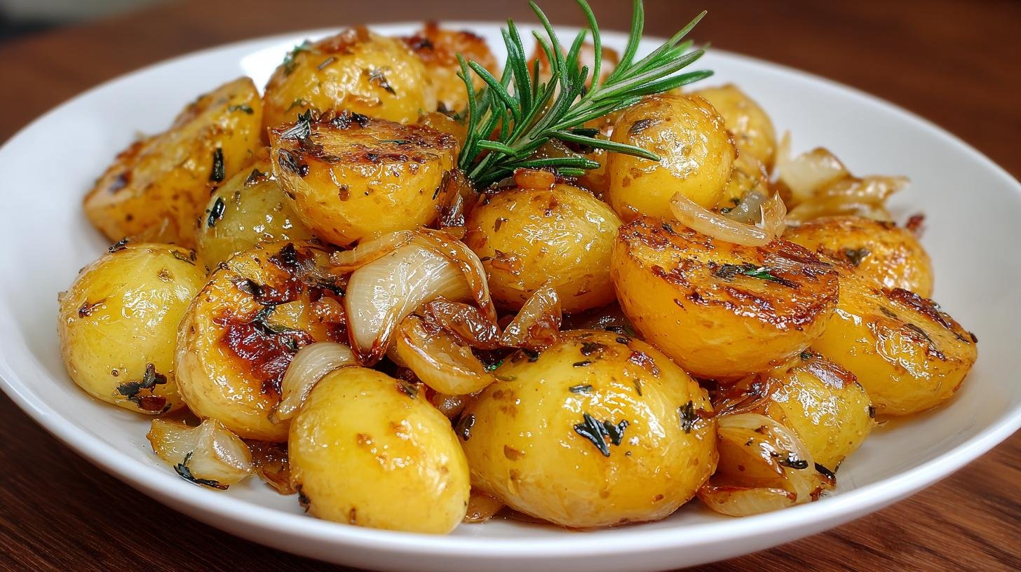 Tajemství křehkých brambor s cibulí, česnekem a máslem – znáte ho. Krok za krokem: jak na to doma