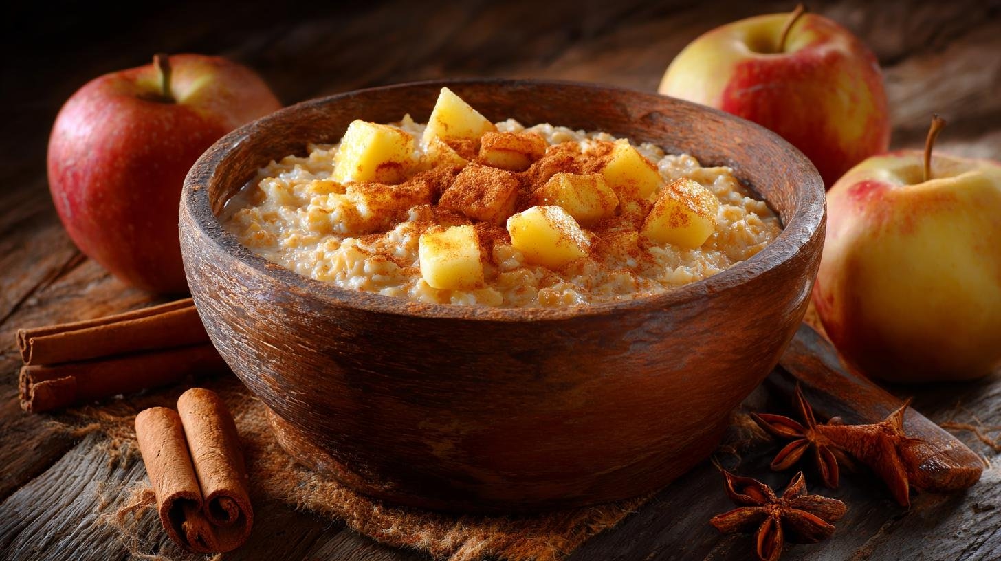 Ovesné vločky s jablky a skořicí hotové za 3 minuty. Tajné triky pro lepší chuť a úsporu