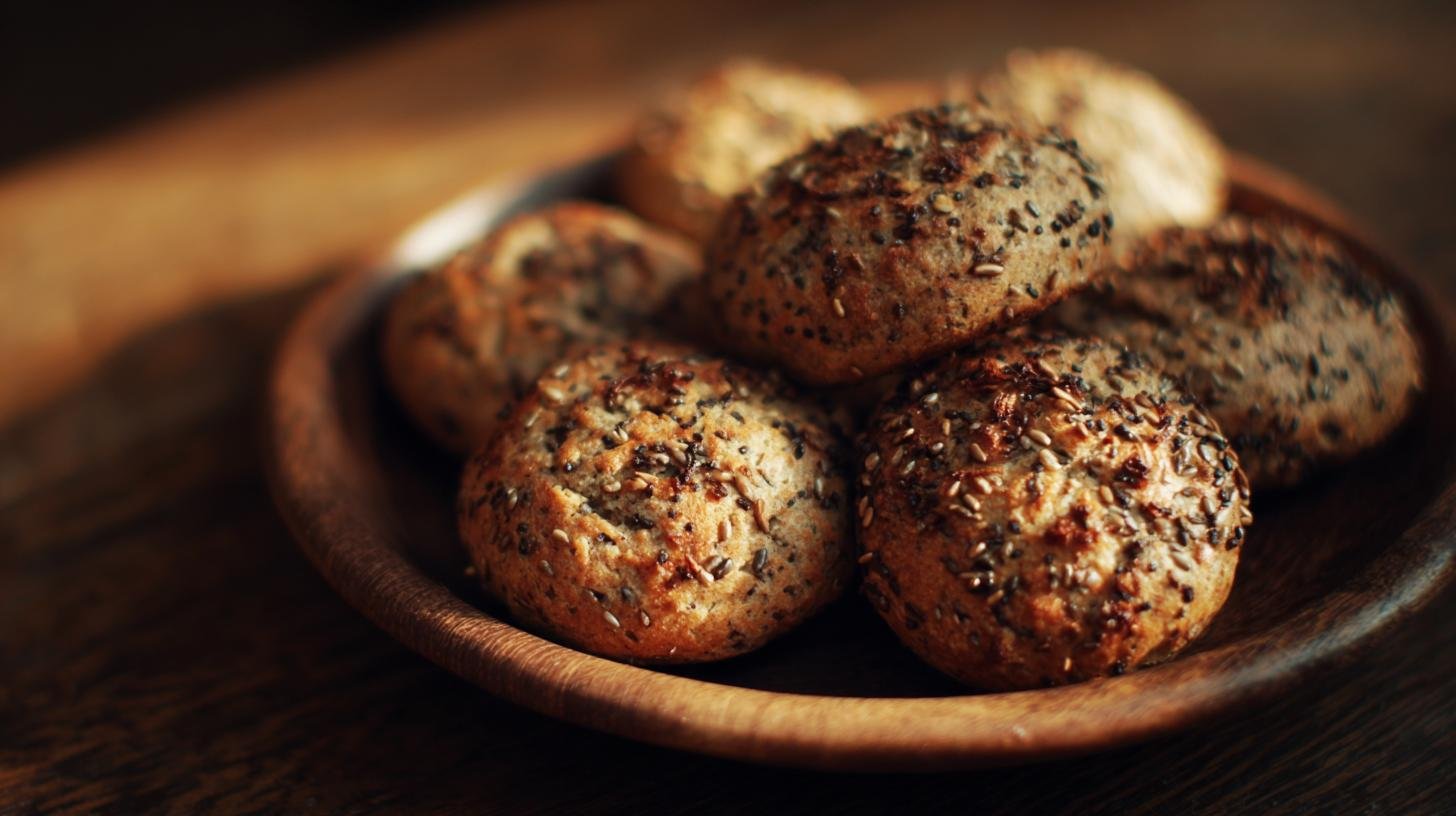 Celozrnné mini chlebíčky z pánve: semínka a olivový olej pro ranní energii. Jak je začlenit do každodenní rutiny