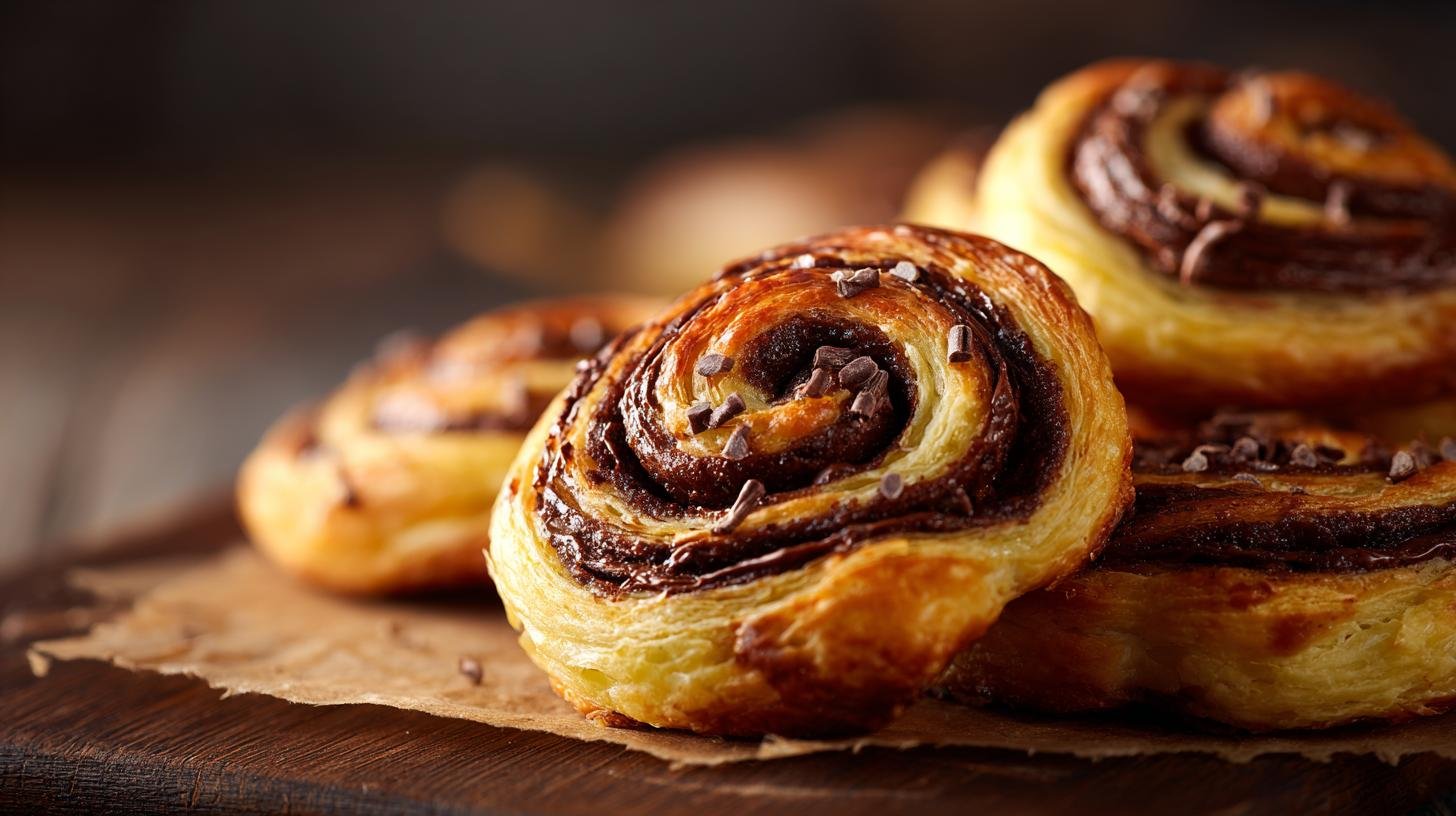 Listové šneky s čokoládou, máslem a skořicí pro sladké odpoledne. Tajemství, které změní chuť
