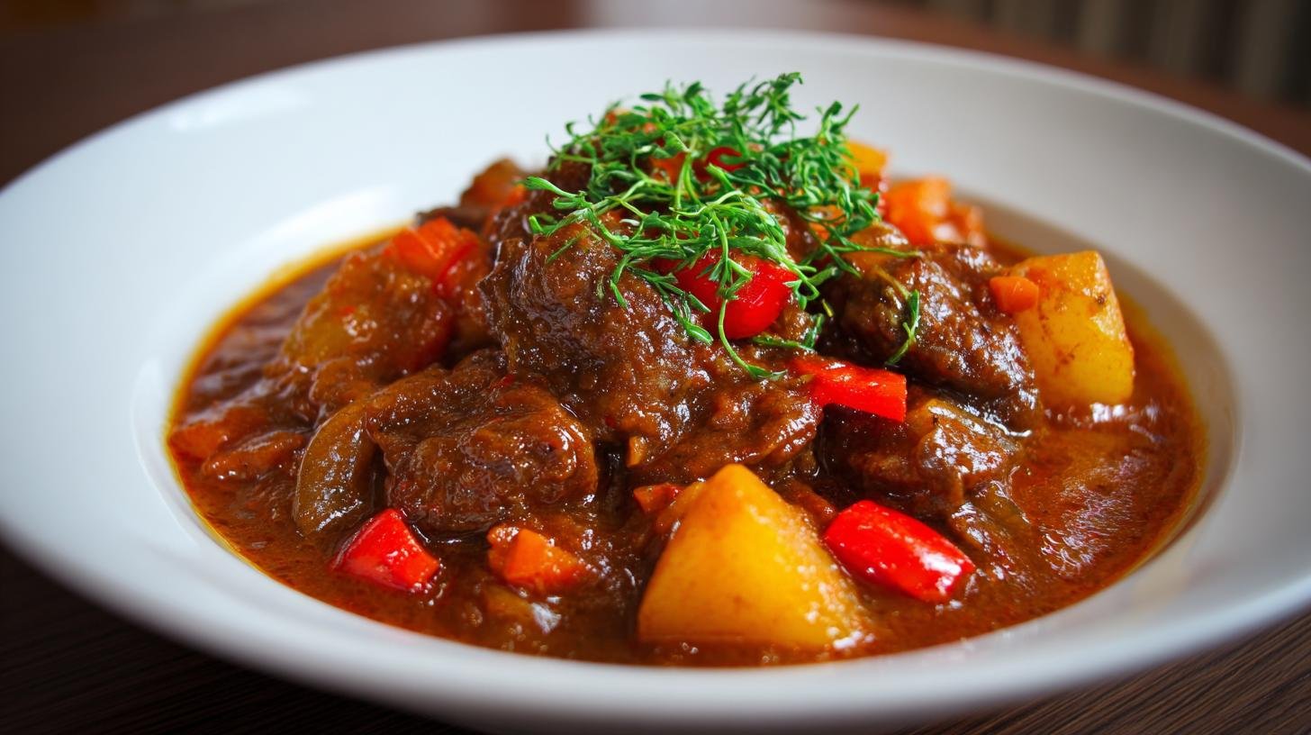 Hovězí guláš s cibulí a paprikou – chyby, které dělá většina lidí. Krátké shrnutí chyb a rychlé opravy