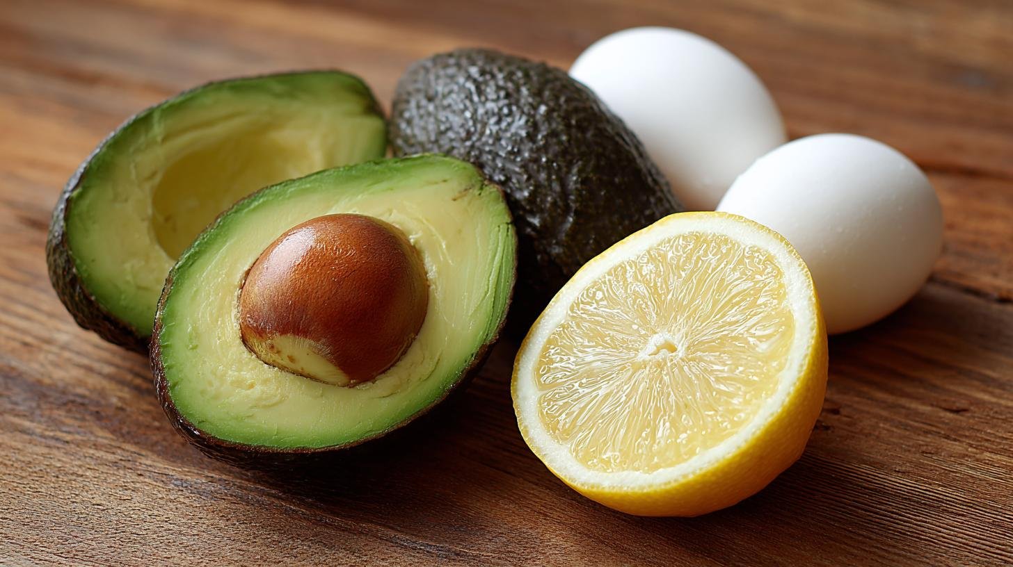 Avokádo, vejce a citron – jednoduché, zdravé a levné řešení. Úspora a plánování nákupů