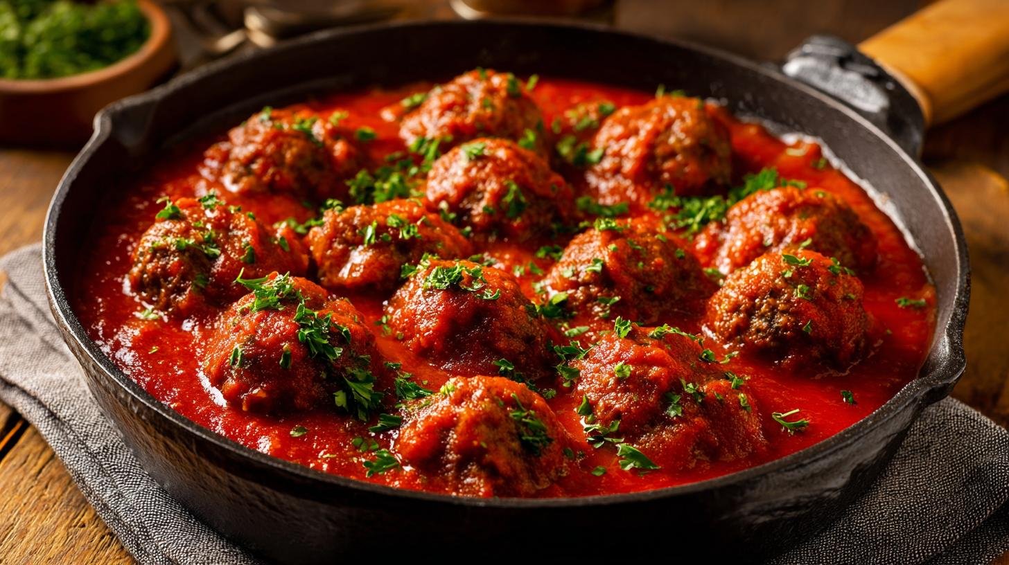 Masové kuličky v rajčatové omáčce – oblíbené i u dětí