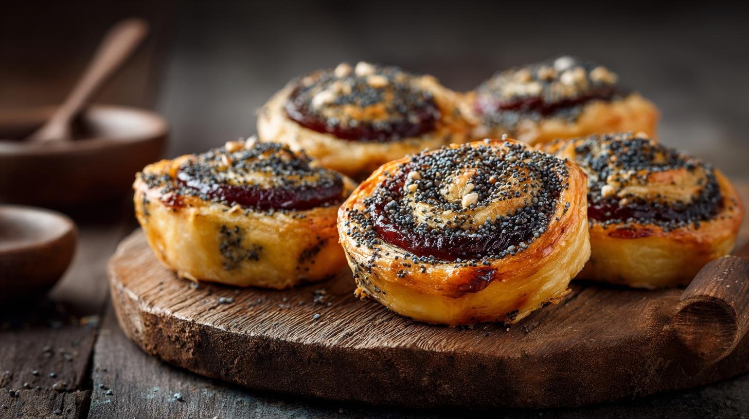 Rychlé kynuté koláče s mákem a blumami jako levná volba