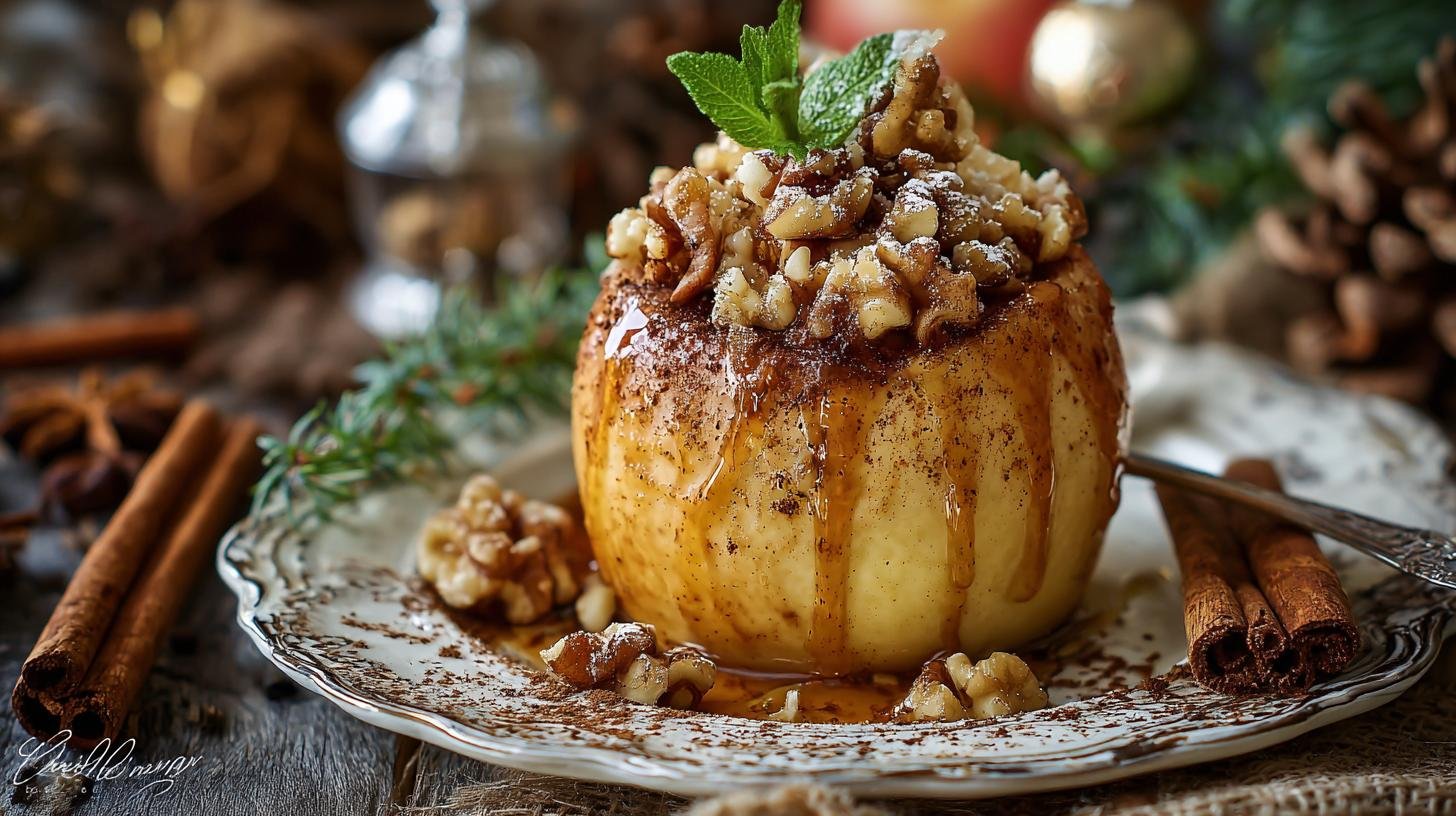 Pečené jablko s ořechy a skořicí — dezert, který provoní byt. Proč si ho připravit právě dnes