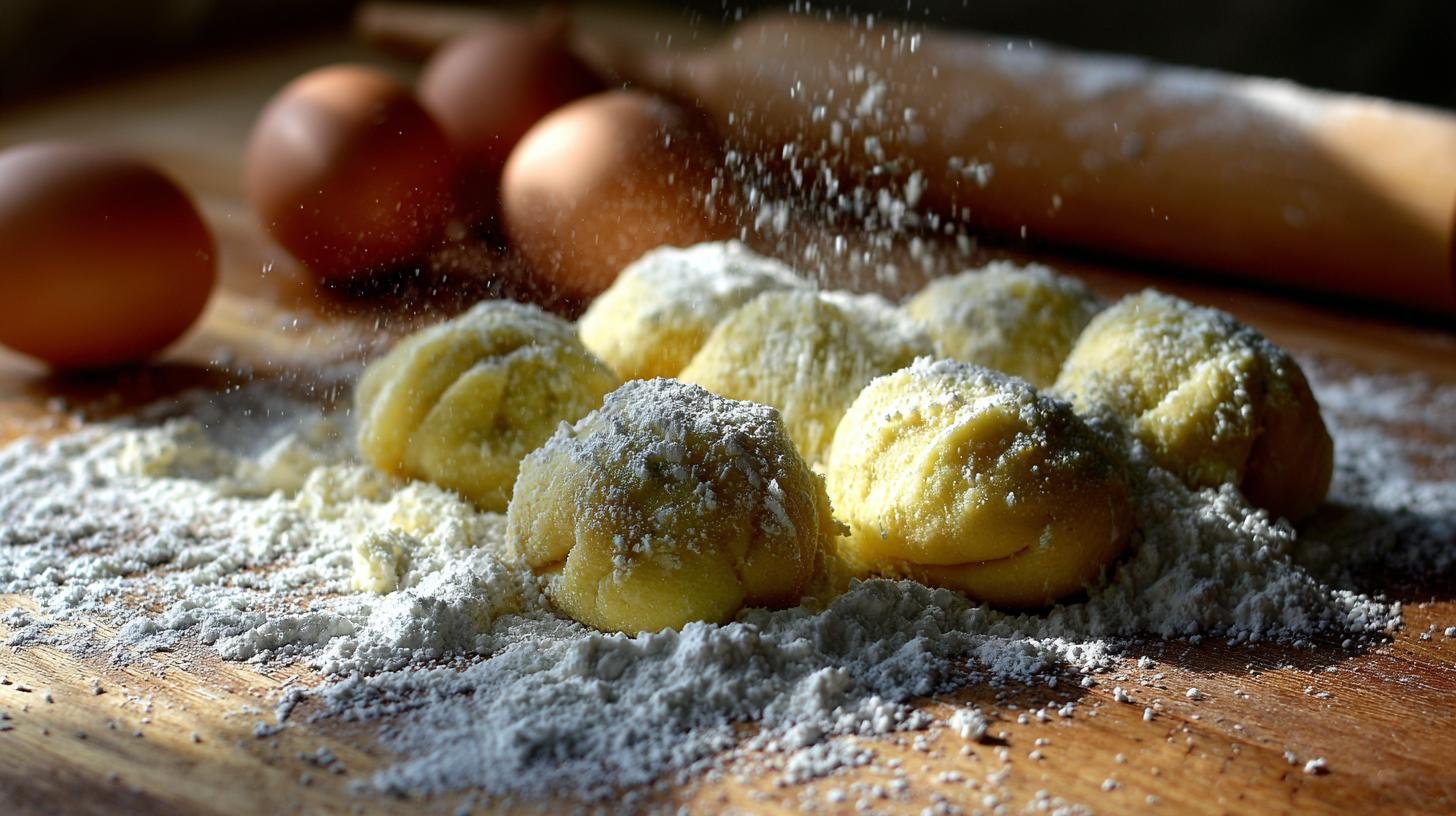 Rychlé knedlíky: brambory, mouka a vejce bez kynutí