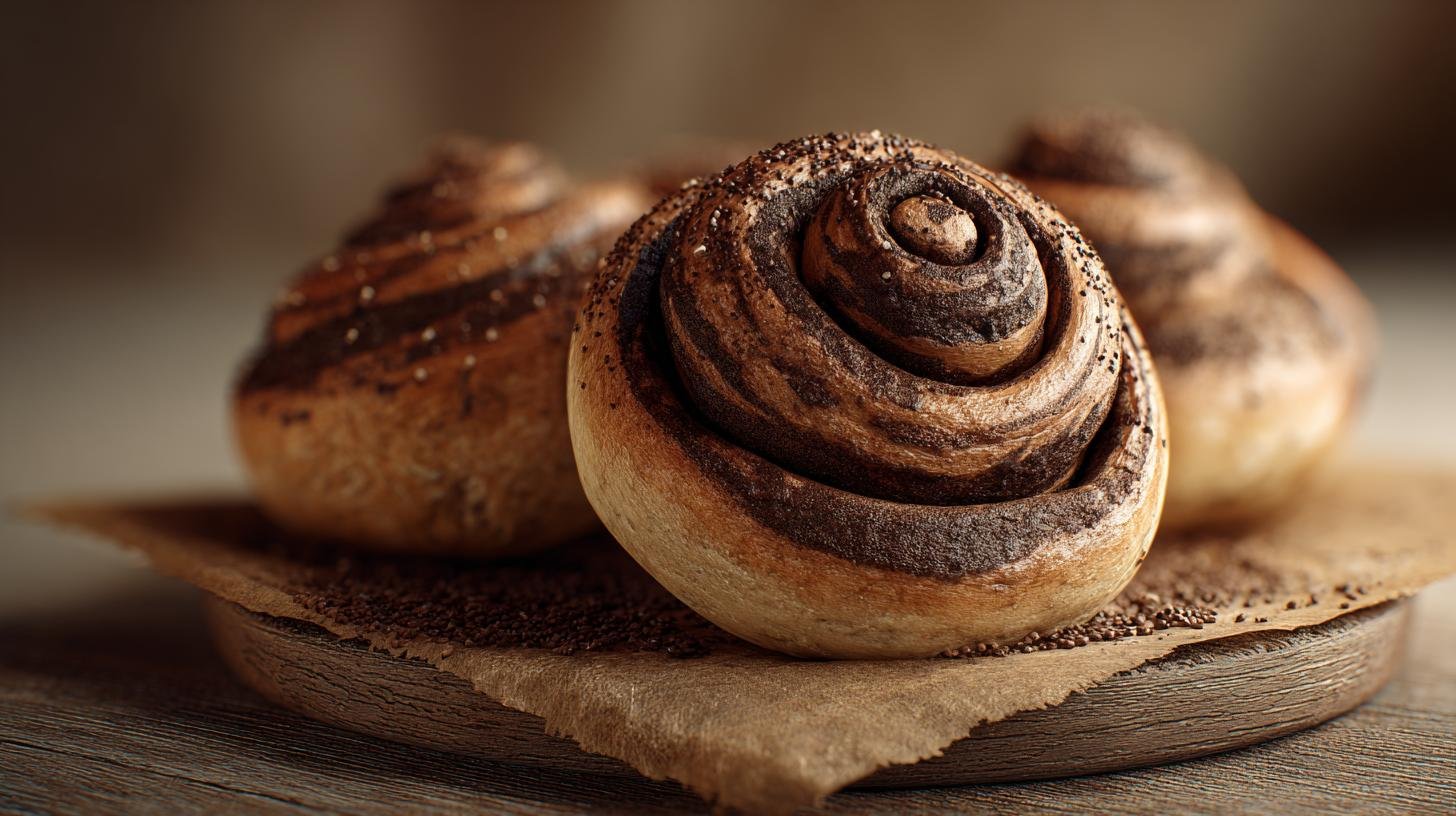 Kakaové bochánky s olejem pro nadýchaný výsledek bez námahy