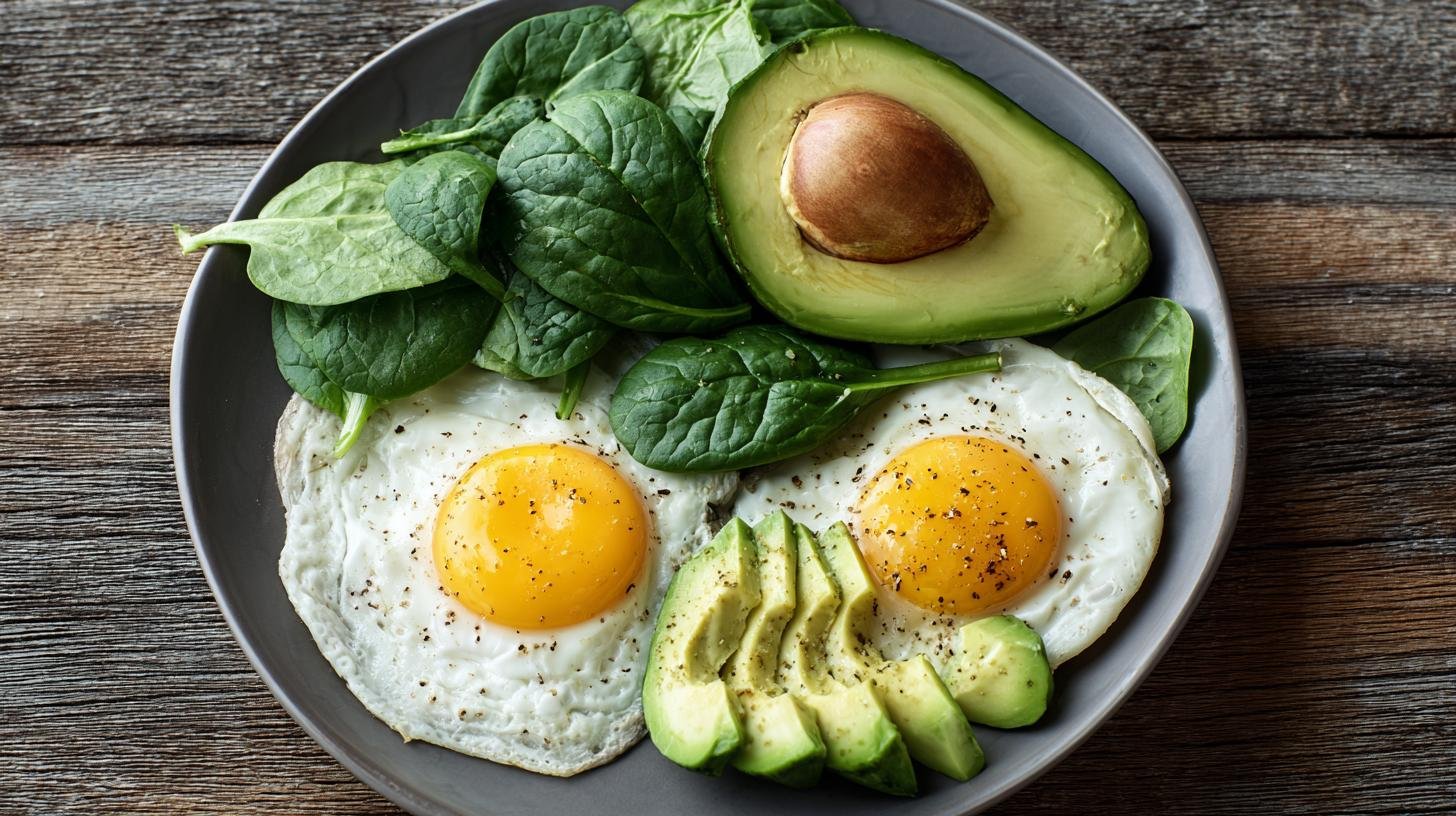 Špenát, vejce a avokádo: jednoduché jídlo pro energii. Proč tato trojice pomáhá