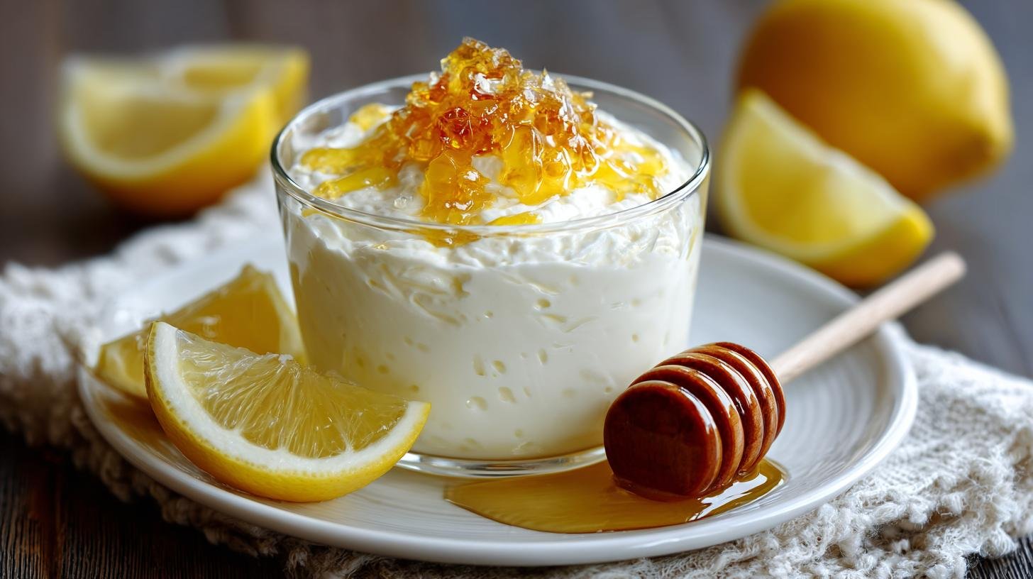 Krémový dezert z tvarohu, medu a citronu – levný a dokonalý. Co potřebujete (rychlý přehled)