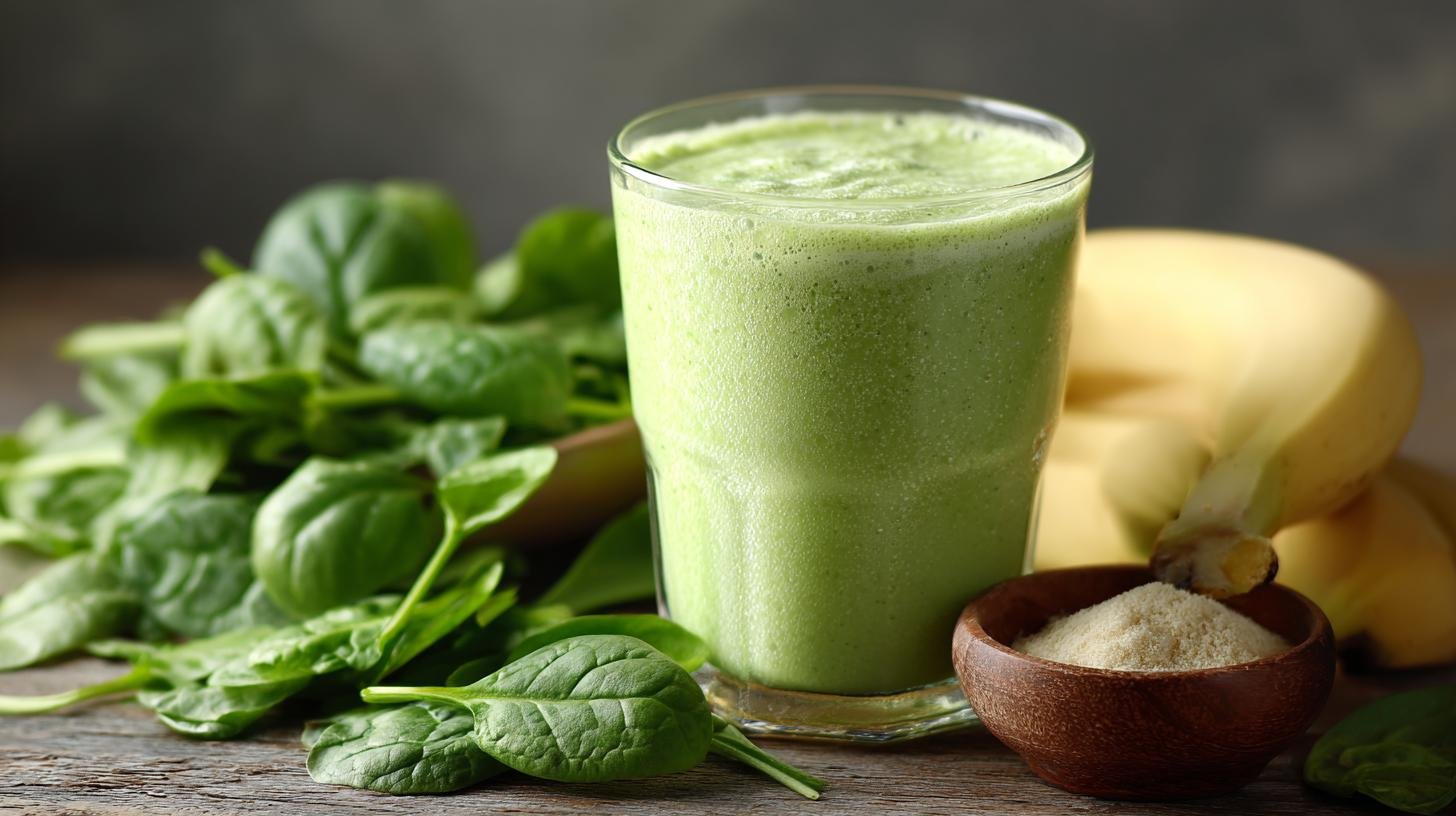 Jak připravit smoothie s banánem a špenátem, které skutečně zasytí. Ingredience Jak připravit smoothie s banánem a špenátem, které skutečně zasytí. Ingredience