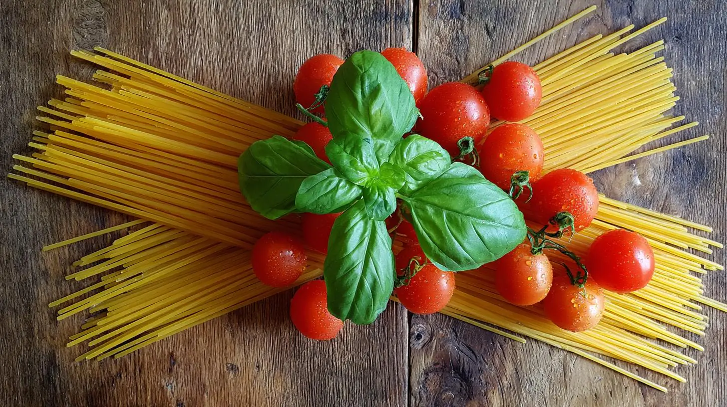 Těstovinový trik: špagety, rajčata a bazalka bez dlouhého vaření