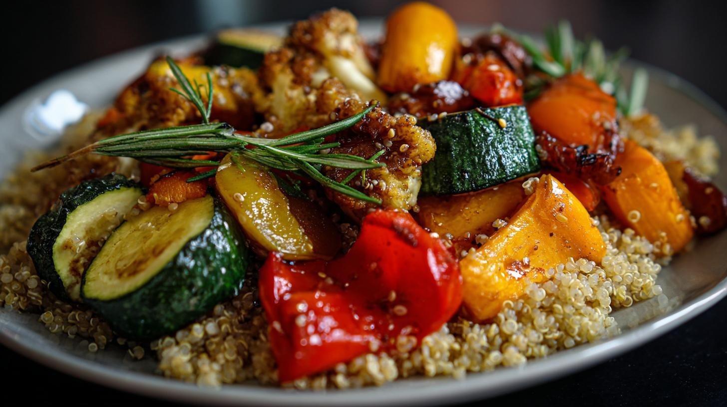 Pečená zelenina s quinoou – jednoduché jídlo plné vitamínů. Tipy, triky a úspora času Pečená zelenina s quinoou – jednoduché jídlo plné vitamínů. Tipy, triky a úspora času