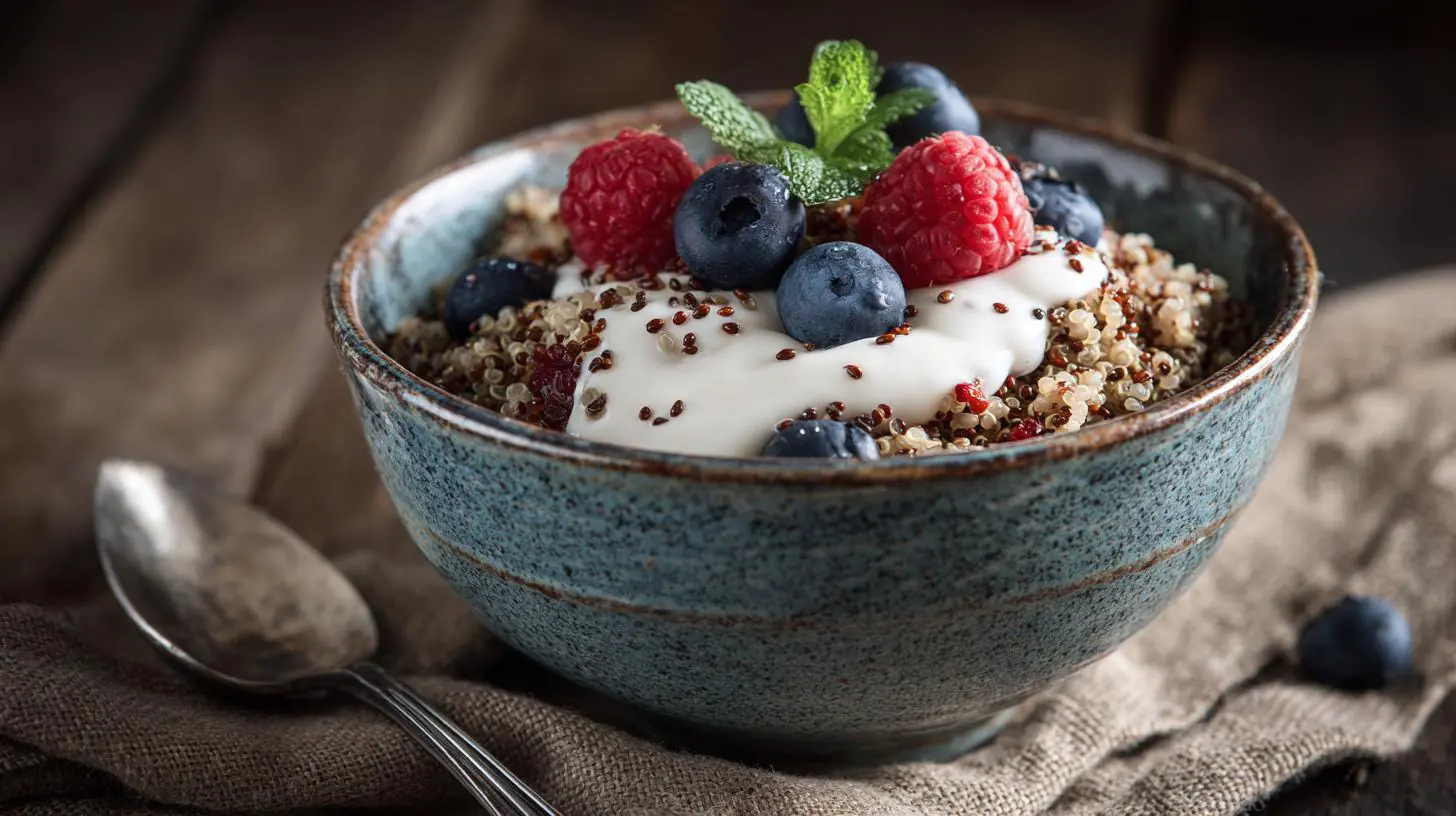 Proč dát šanci quinoe: chia semínka a řecký jogurt tě překvapí