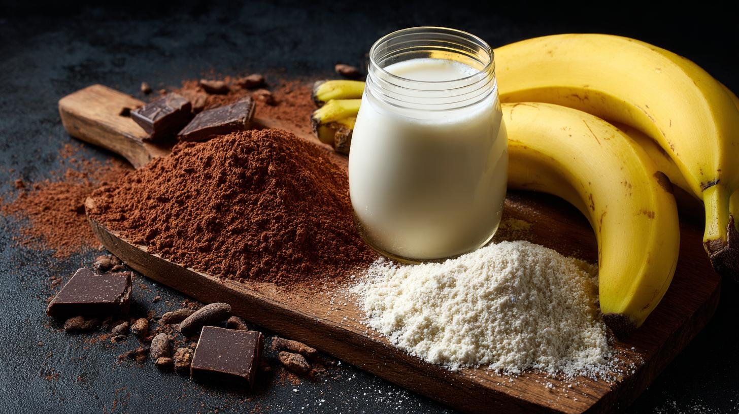 Tři sladké suroviny – banán, kakao a mléko – nejlepší spojení