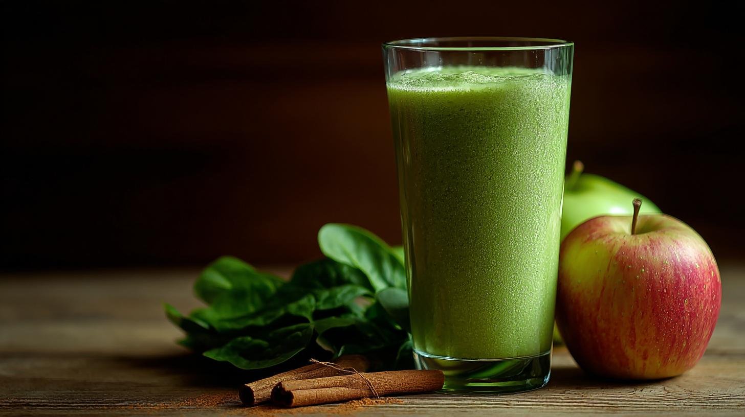 Smoothie z jablek a špenátu s malým trikem pro krémovost 6 Smoothie z jablek a špenátu s malým trikem pro krémovost