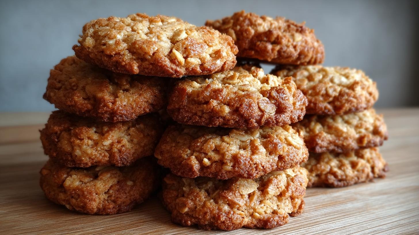 Desetiminutové křupavé sušenky z ovesných vloček a arašídů. Skladování a úspora času