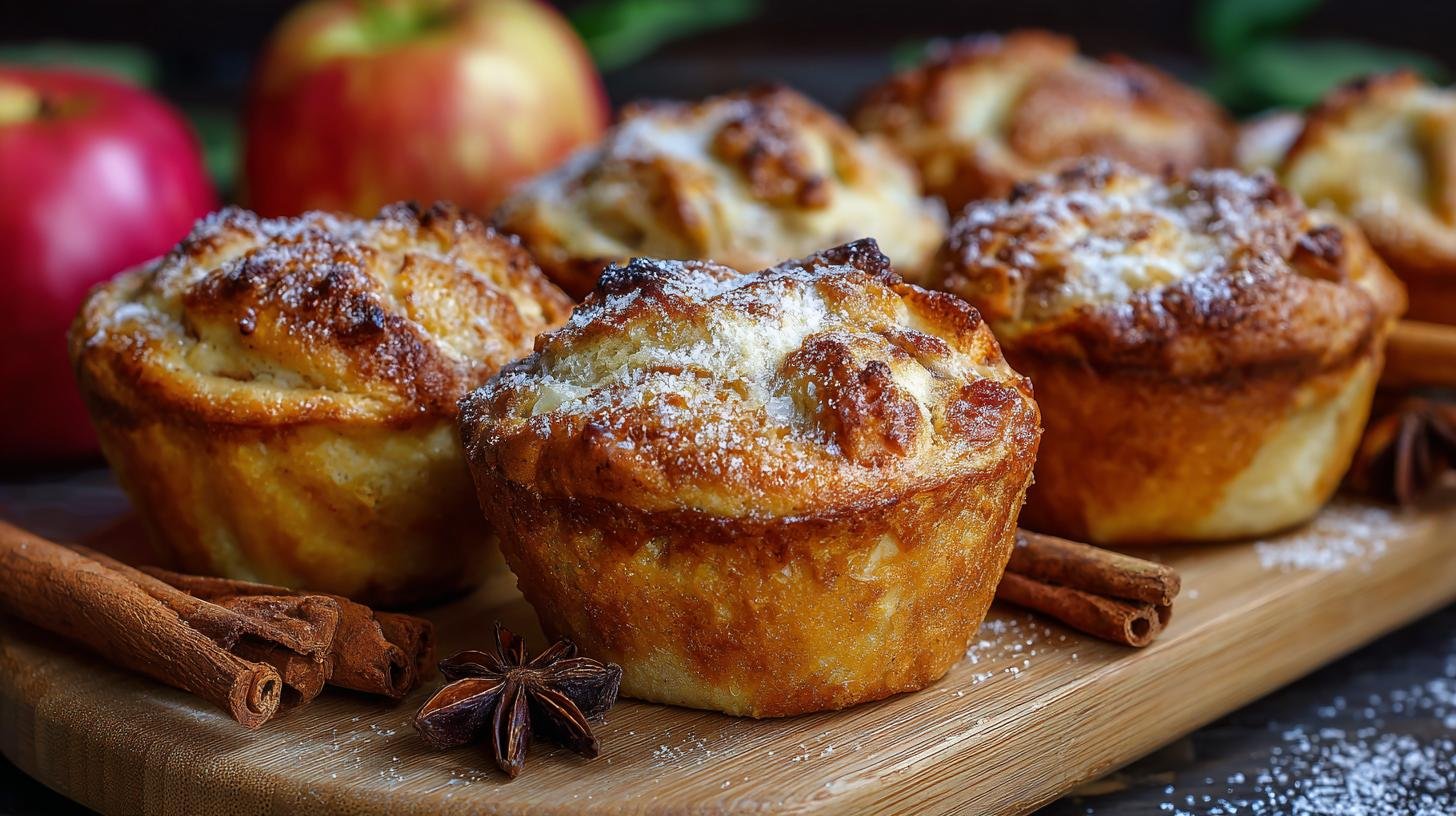 Jablečné muffiny s moukou, skořicí a tvarohem pro hřejivou chuť. Praktické tipy, variace a úspora