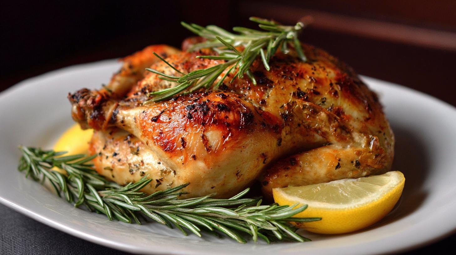 Pečené kuře s rozmarýnem a citronem – klasika, která nikdy nezklame. Jak na to: jednoduchý postup