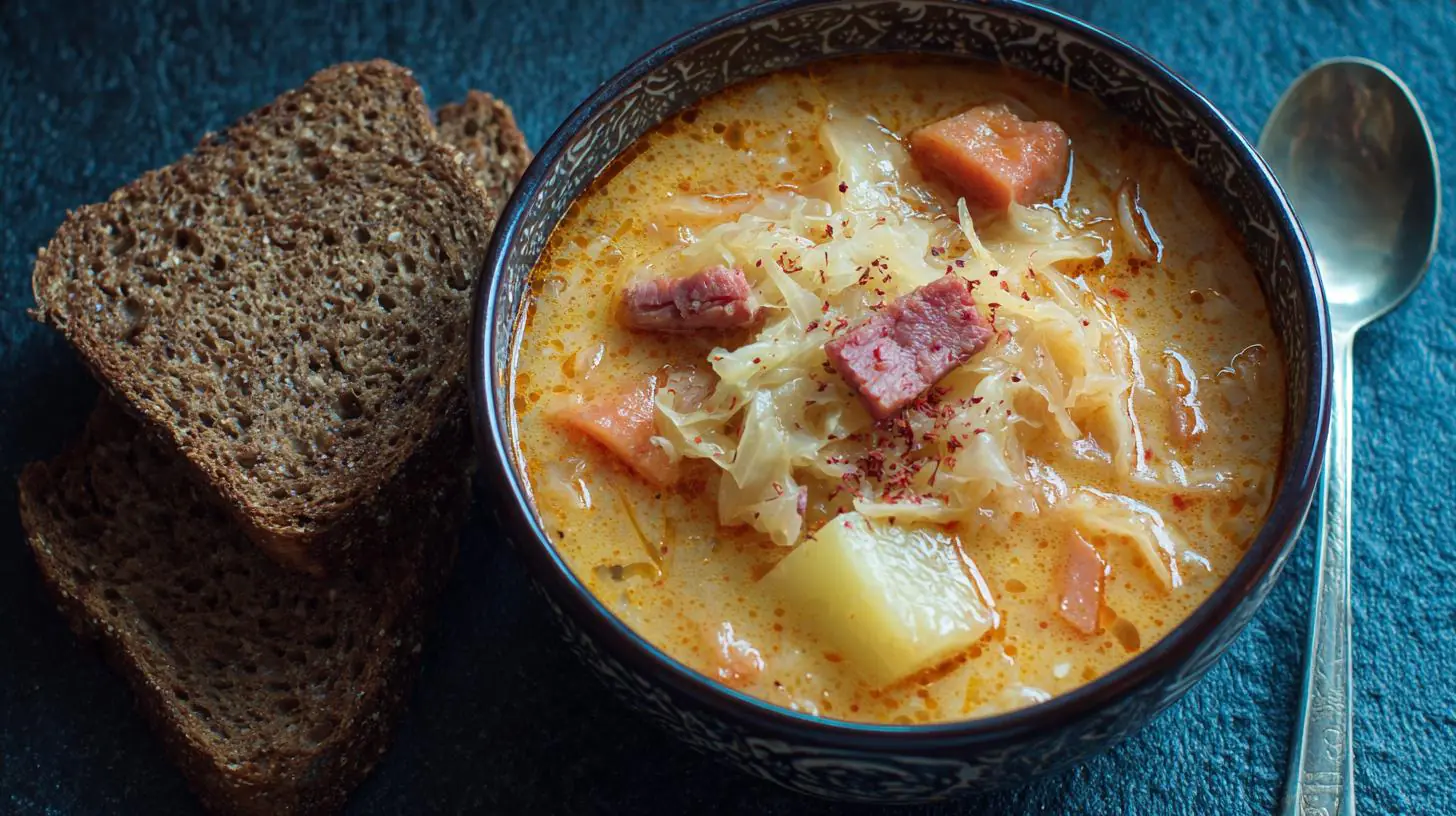 Jak na českou zelňačku – tajemství chuti mezi kyselostí a sladkostí