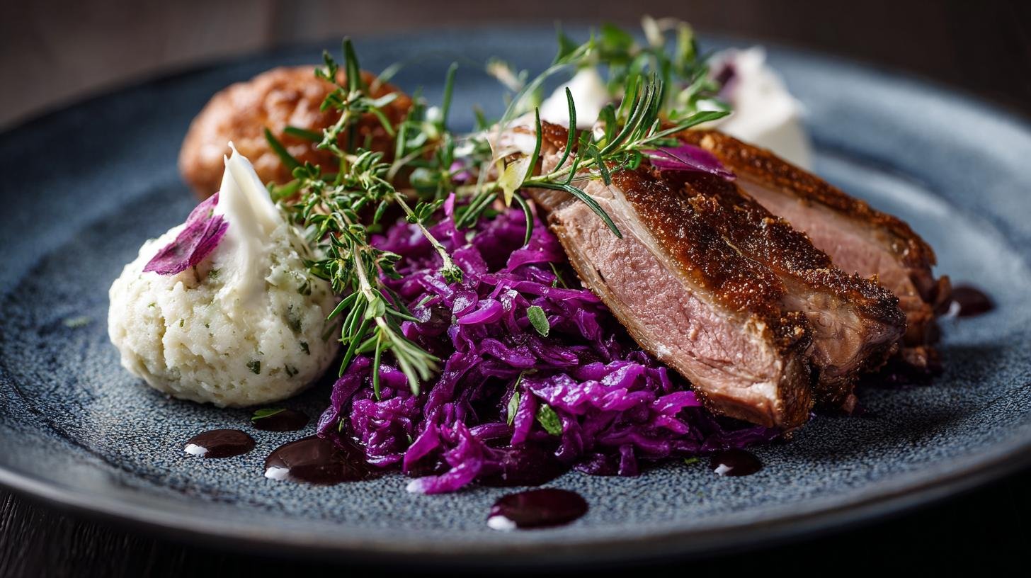 Kachna, červené zelí, houskový knedlík – jak dosáhnout restauranční chuti doma