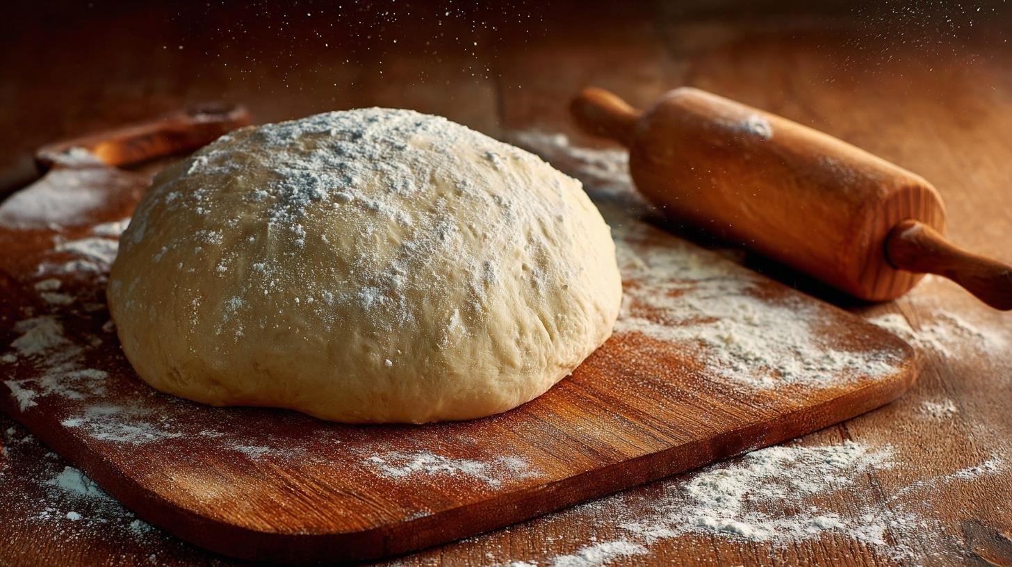 Těsto na pizzu z mouky, droždí a oleje bez čekání