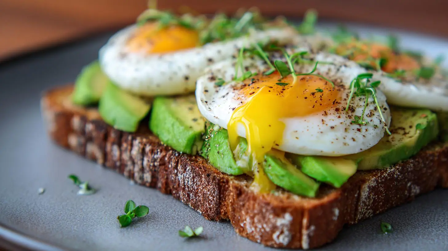Nečekané spojení: vejce, avokádo a toast – snídaně, která změní váš den