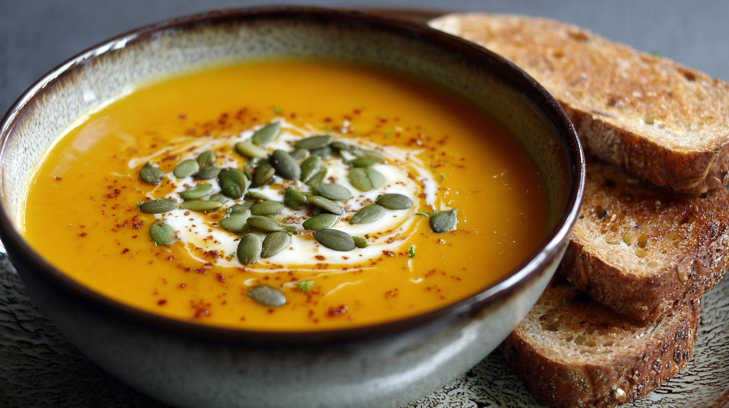 Krémová polévka z dýně a mrkve, která se povede vždy. Varianty, skladování a úspora času