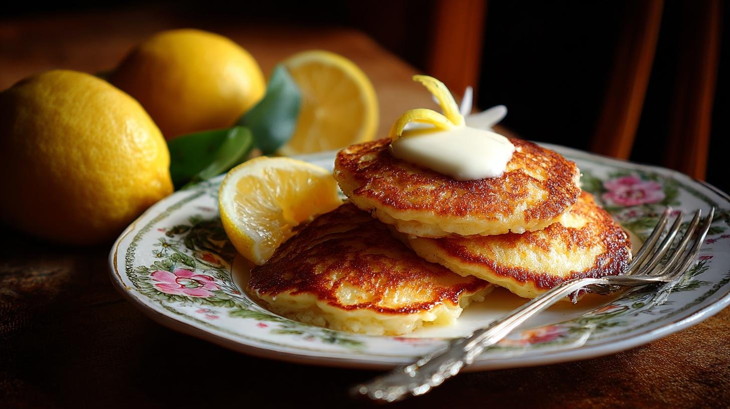 Tvarohové lívance s citronem a vejcem, které děti sní dřív než vychladnou