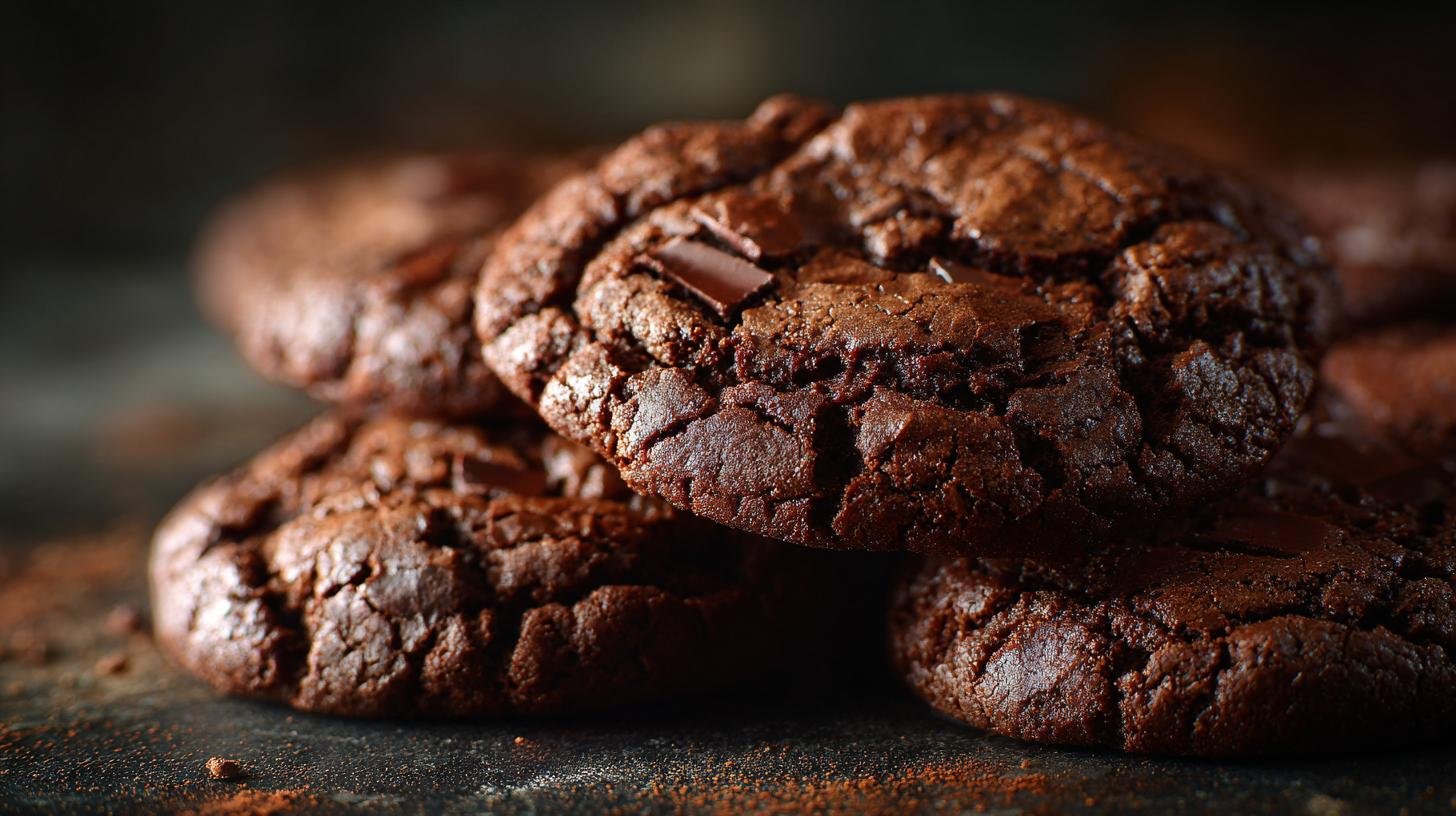 Správně upečené sušenky s čokoládou, moukou a máslem konečně křupou