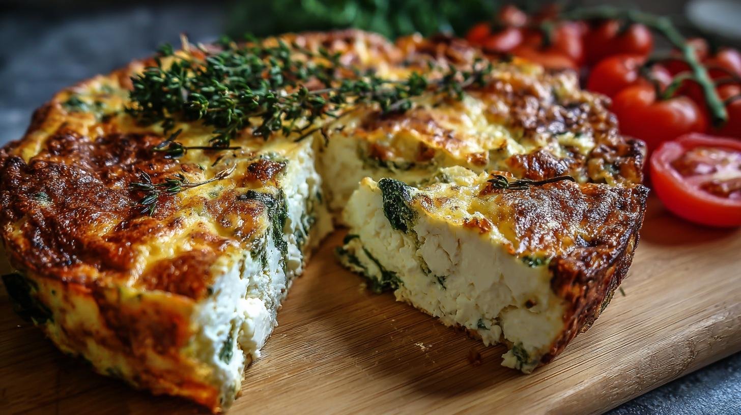 Slaný koláč bez mouky: sýr, vejce a zelenina v jedné formě. Jak servírovat a kdy boduje nejvíc