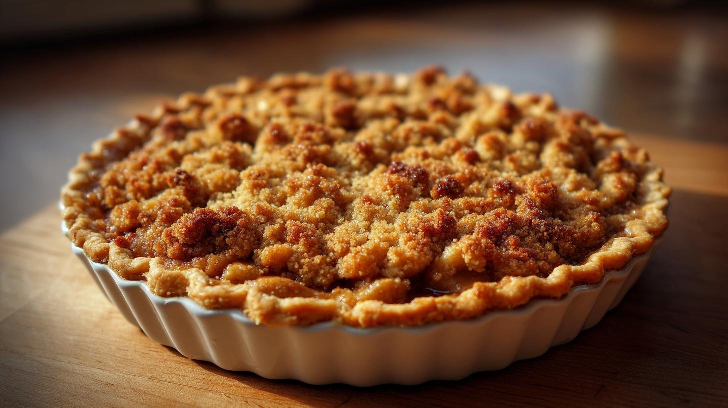 Jablečný koláč s drobenkou – vůně domova, která se neomrzí. Proč nás křupavá drobenka přitahuje