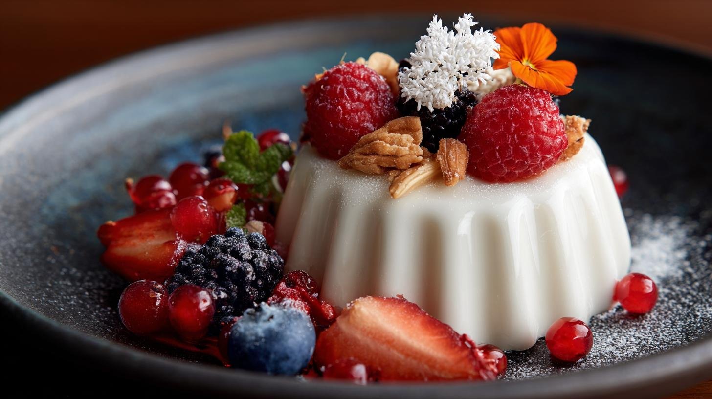 Panna cotta s kokosovým mlékem – jemnost, která okouzlí