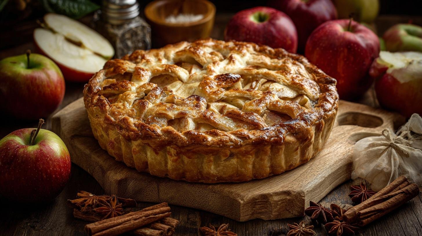 Nadýchaný domácí koláč: jablka, skořice a máslové těsto bez chyb