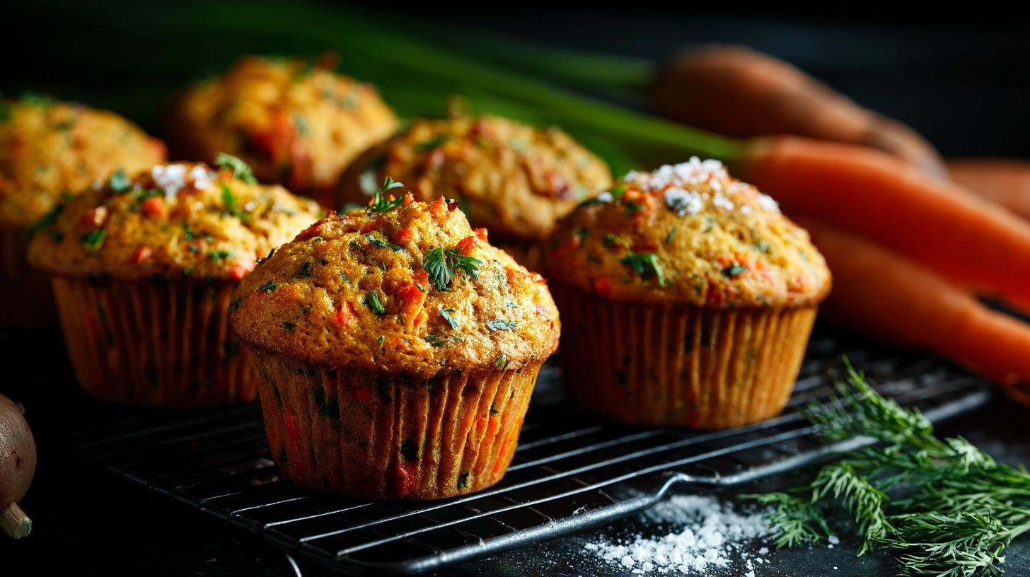 Zeleninové muffiny s mrkví a moukou bez zbytečných omylů 4 Zeleninové muffiny s mrkví a moukou bez zbytečných omylů