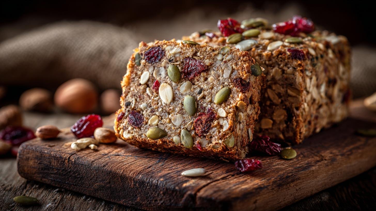 Celozrnný chléb s ořechy a semínky: energie na celý den. Rychlý domácí recept