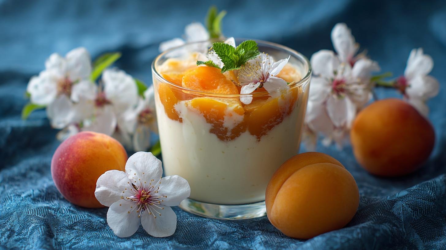 Meruňkový tvarohový pohár pro osvěžující sladké potěšení. Variace a úsporné tipy