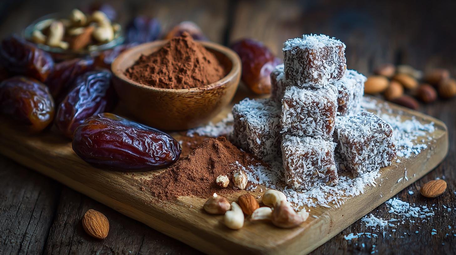 Raw dezert bez pečení: datle, ořechy, kakao a kokos. Proč si připravit domácí raw variantu