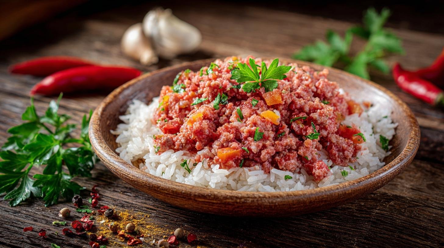 Tajemství šťavnatého mletého masa s rýží a bylinkami. Varianty a servírování