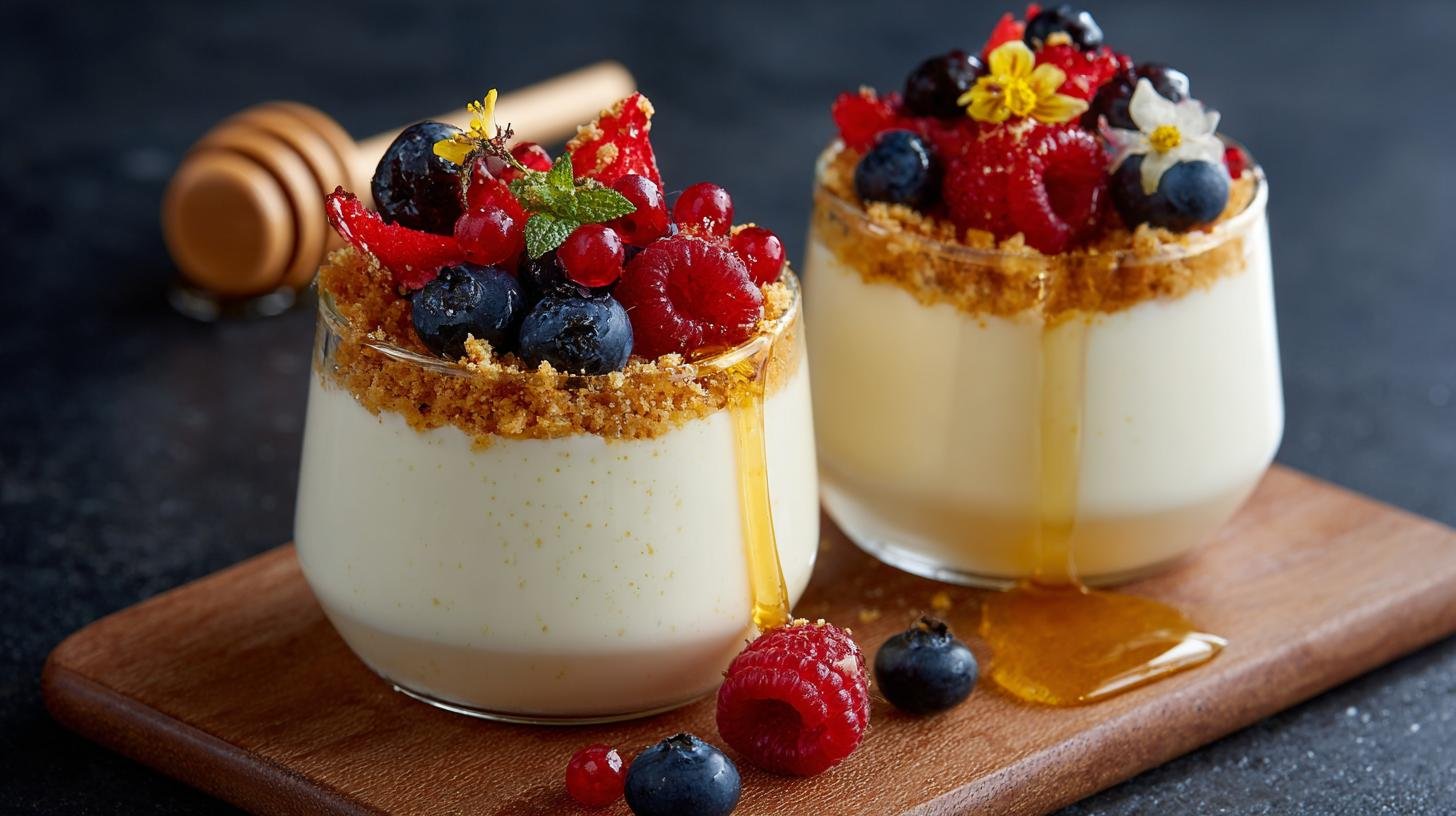 Jogurtový dezert s medem a ovocem: rychlá sladkost po večeři. Jak na to: jednoduchý návod za pár minut