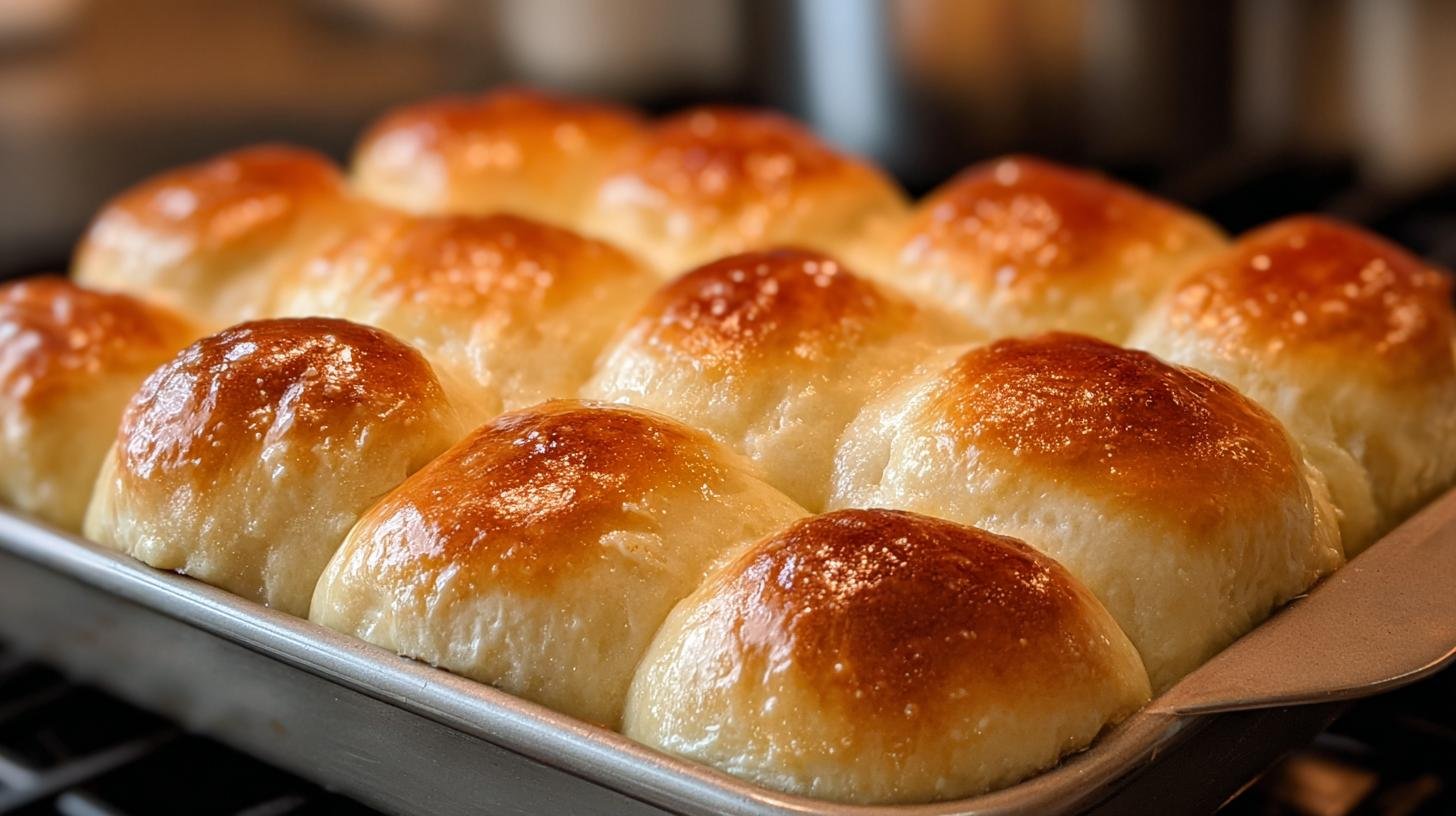 Nadýchané rolky s máslem, které drží tvar bez těžkého těsta